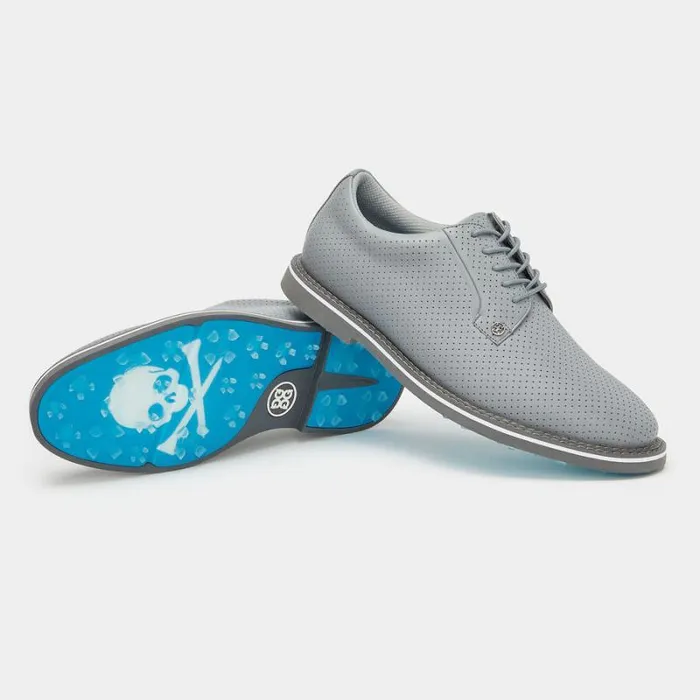 GFORE MEN039S GALLIVANTER PERFORATED LEATHER GOLF SHOE Monument Men Golf Shoes