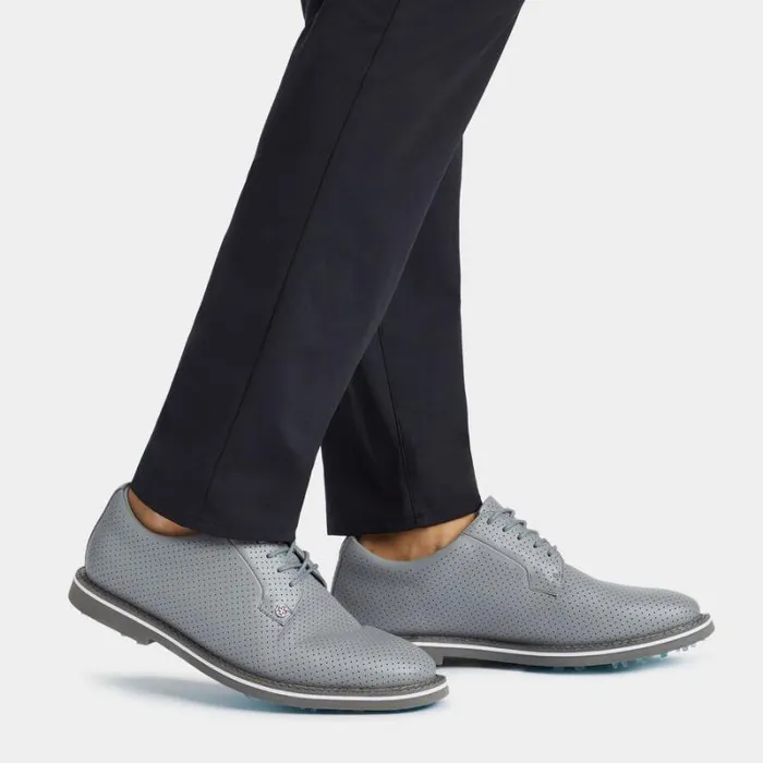 GFORE MEN039S GALLIVANTER PERFORATED LEATHER GOLF SHOE Monument Men Golf Shoes