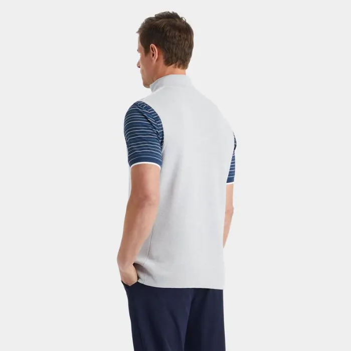 GFORE MERINO WOOL TECH LINED DUNES VEST Nimbus Heather Men Sweaters