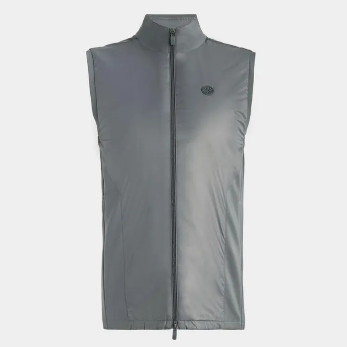 GFORE STRETCH TECH INTERLOCK PERFORMER VEST Charcoal Men Outerwear