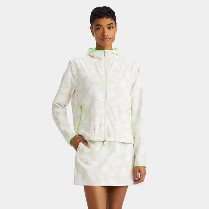 GFORE TONAL FLORAL WRAP MAVERICK 4WAY STRETCH SKORT Stone Women Skorts and Dresses