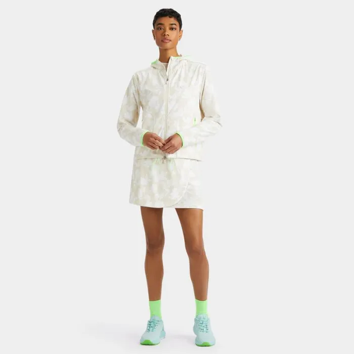 GFORE TONAL FLORAL WRAP MAVERICK 4WAY STRETCH SKORT Stone Women Skorts and Dresses