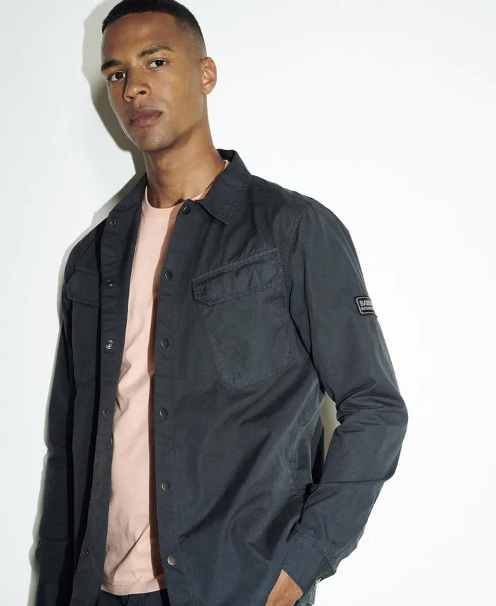 Gear Overshirt Forest River Men Barbour Overshirts