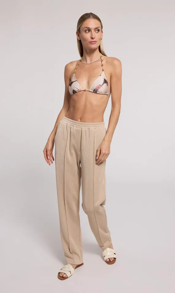 Generation Love Clothing Pants Hollis Shimmer Sweatpants Truffle 8211 Women