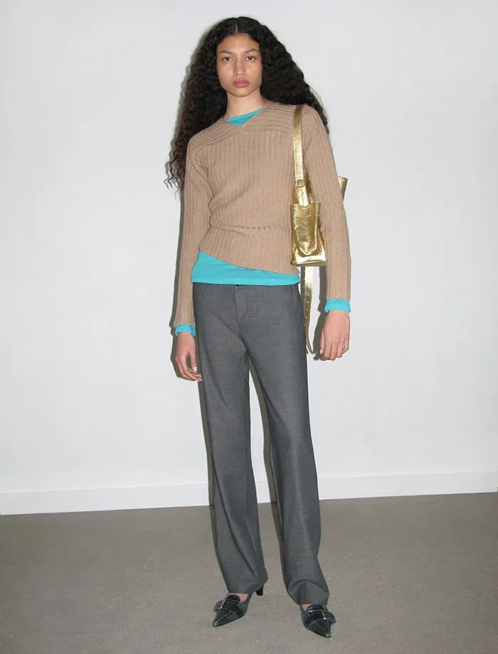 Georgette Light Brown Women Paloma Wool Knits
