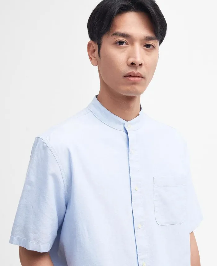 Gerrard Oversized ShortSleeved Shirt Classic White Men Barbour Shirts