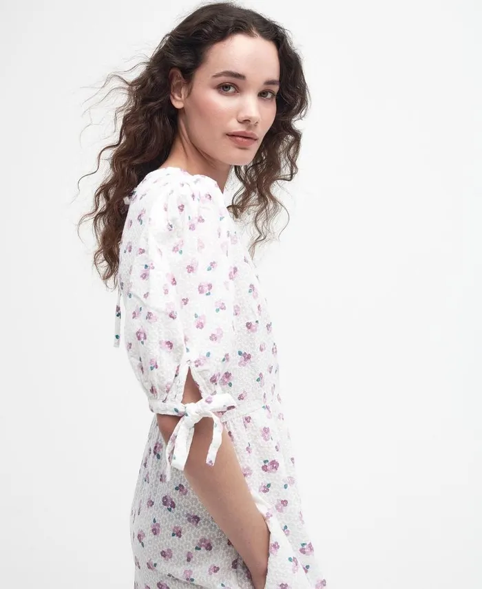 Goodleigh Midi Dress Classic Multi Women Barbour Dresses and Skirts