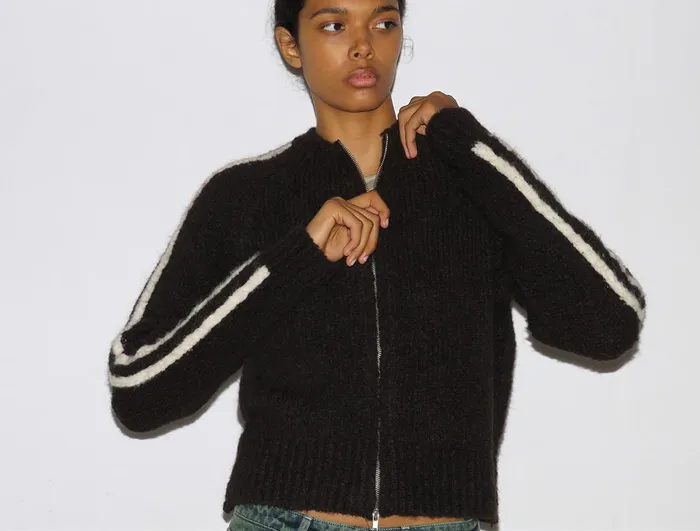 Grand Slam Zip Brown Women Paloma Wool Knits
