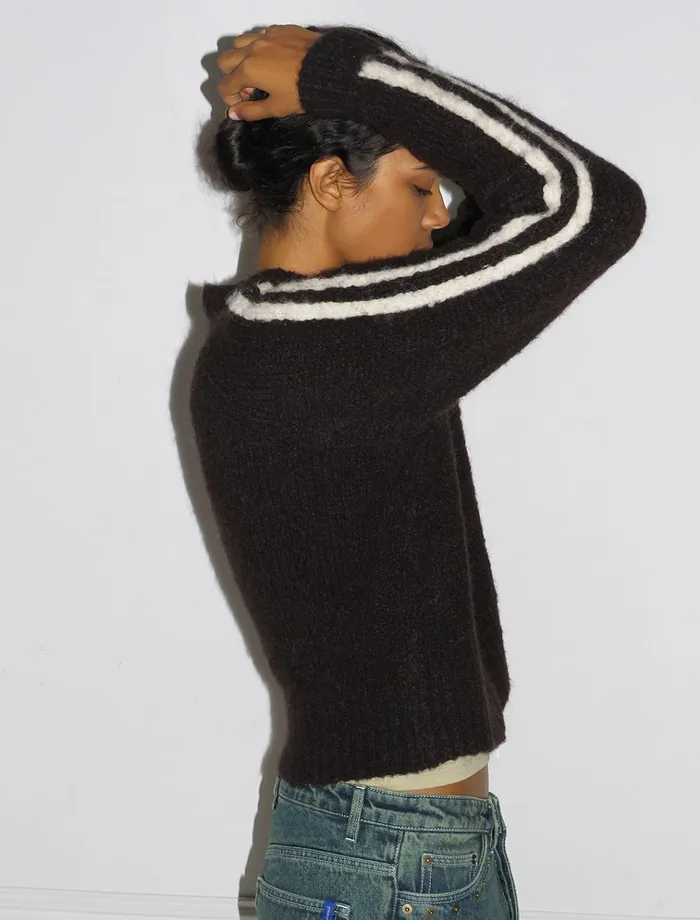 Grand Slam Zip Brown Women Paloma Wool Knits