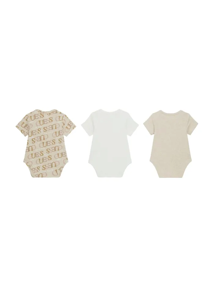GUESS Baby Boy 0 24M Bear Bodysuit Set 012M White 8211 Kids