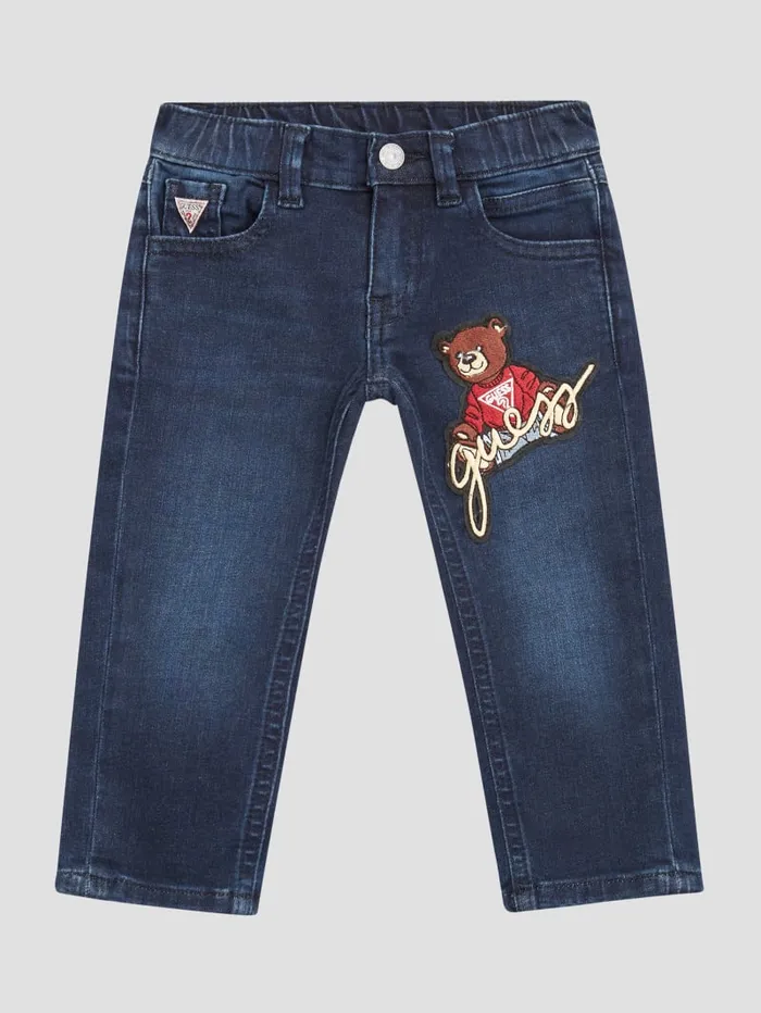 GUESS Baby Boy 0 24M Straight Leg Jeans 3M7 Blue 8211 Kids
