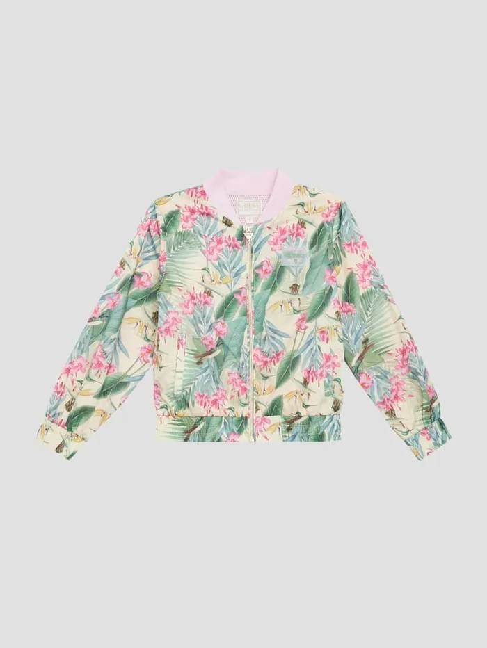 GUESS Big Girl 7 14 Printed Windbreaker Jacket 716 Colors 8211 Kids