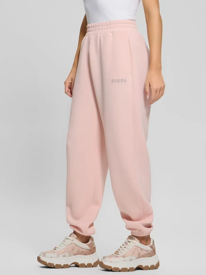 GUESS Bottoms Eco Cecilia Scuba Joggers Pink 8211 Women