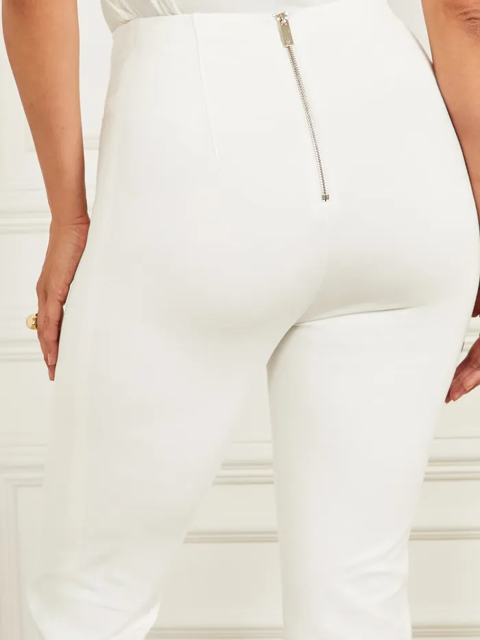 GUESS Bottoms Janet Pant White 8211 Women