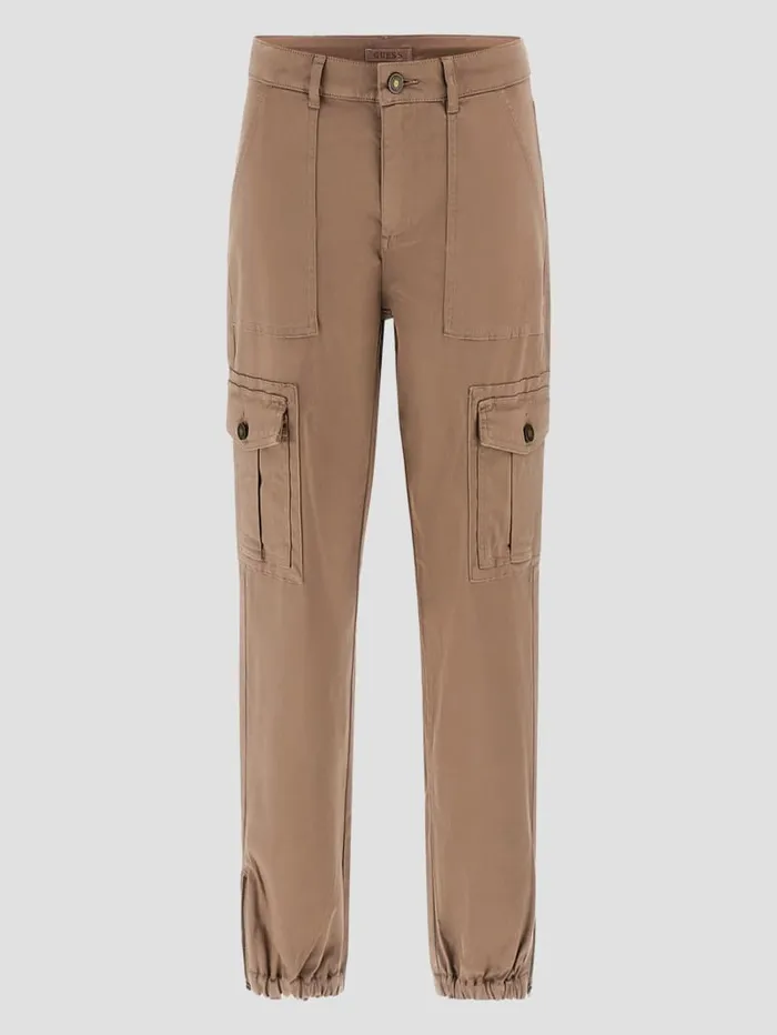 GUESS Bottoms Juno Cargo Joggers Beige 8211 Women