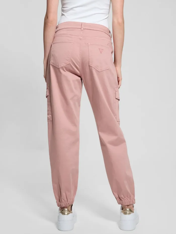 GUESS Bottoms Juno Cargo Joggers Green 8211 Women