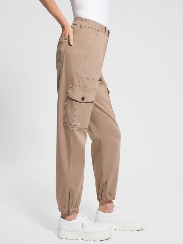 GUESS Bottoms Juno Cargo Joggers Green 8211 Women
