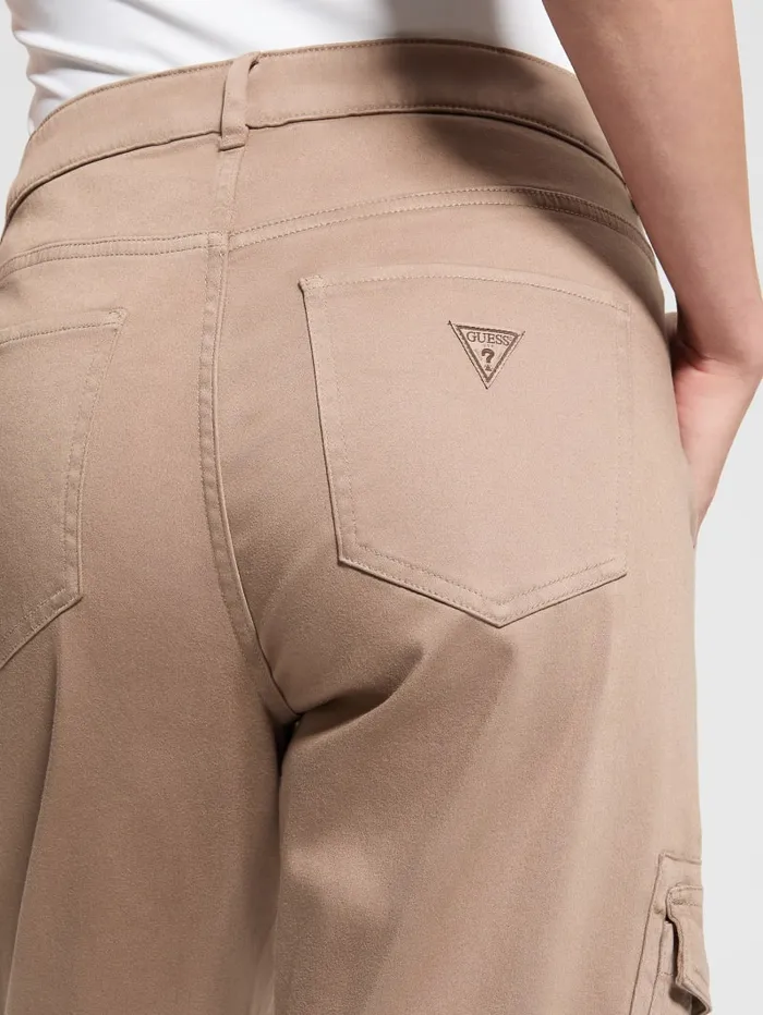 GUESS Bottoms Juno Cargo Joggers Green 8211 Women