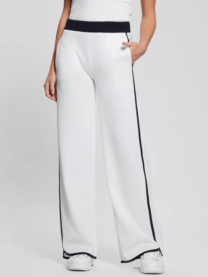 GUESS Bottoms Mylah Flare Joggers White 8211 Women