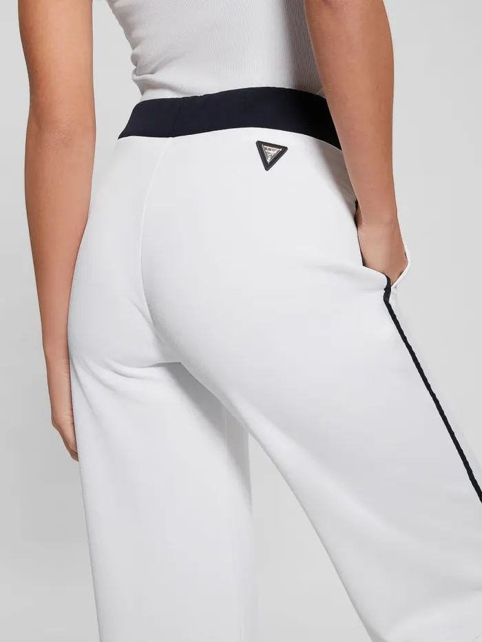 GUESS Bottoms Mylah Flare Joggers White 8211 Women