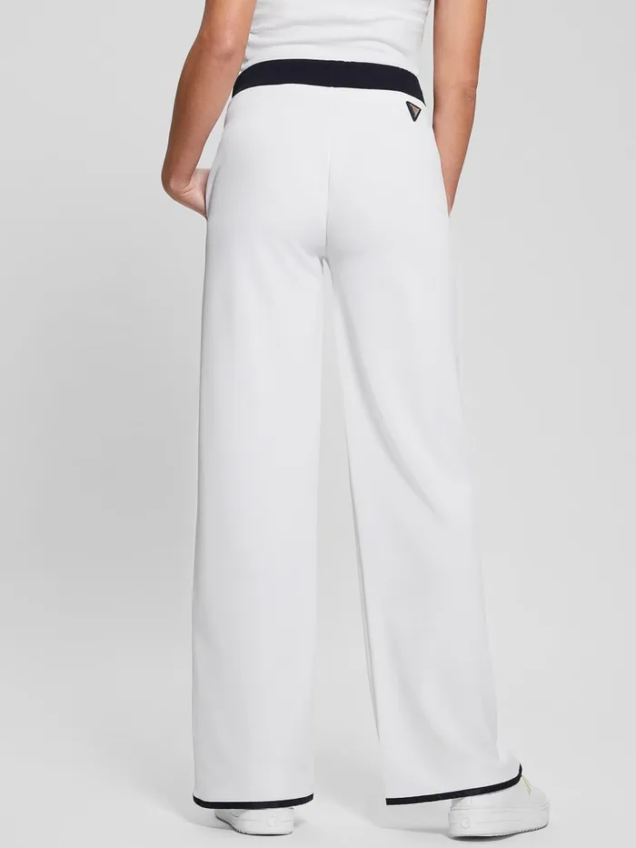 GUESS Bottoms Mylah Flare Joggers White 8211 Women