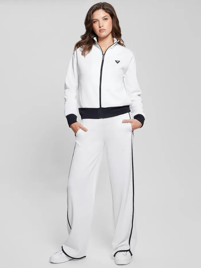 GUESS Bottoms Mylah Flare Joggers White 8211 Women