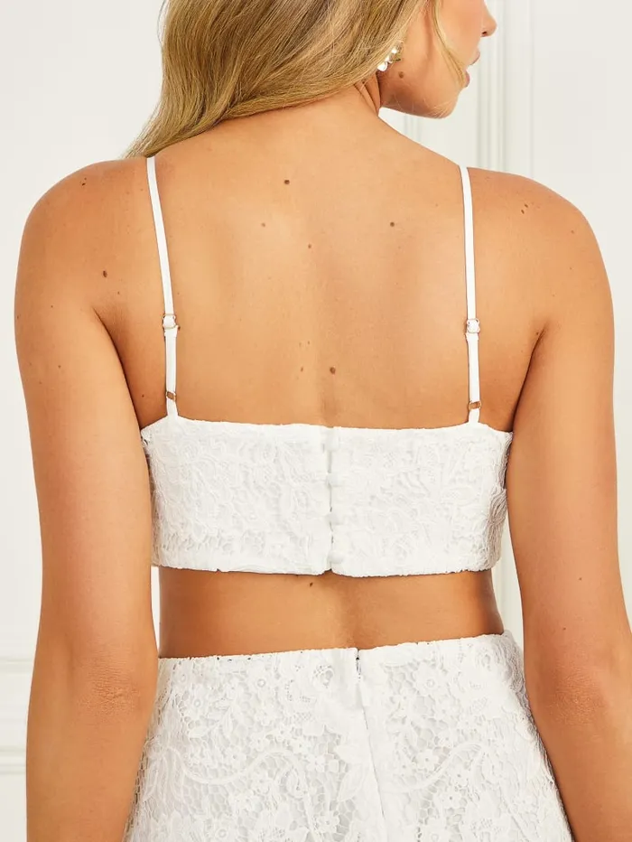GUESS Dresses and Jumpsuits Celeste Lace Dress White 8211 Women