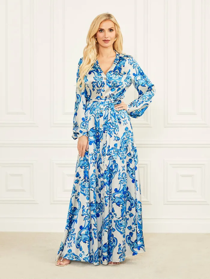 GUESS Dresses and Jumpsuits Nomad Silk Maxi Dress Colors 8211 Women
