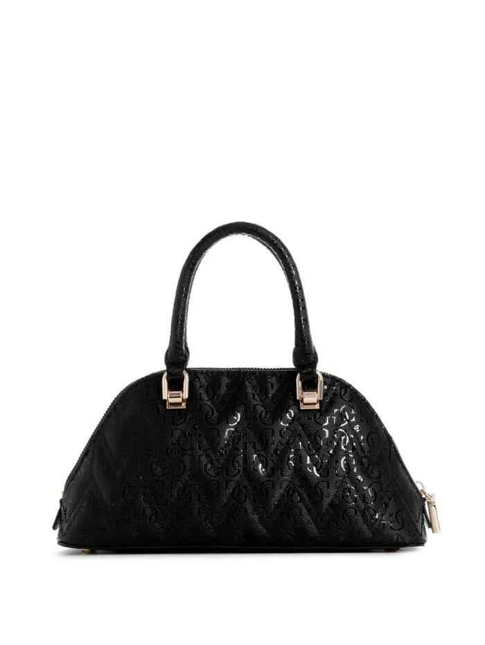 GUESS Handbags Adelard Dome Satchel White 8211 Women