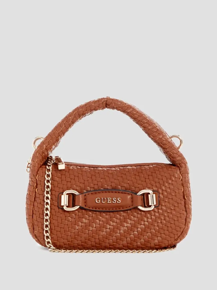 GUESS Handbags Francy Mini Hobo Purple 8211 Women