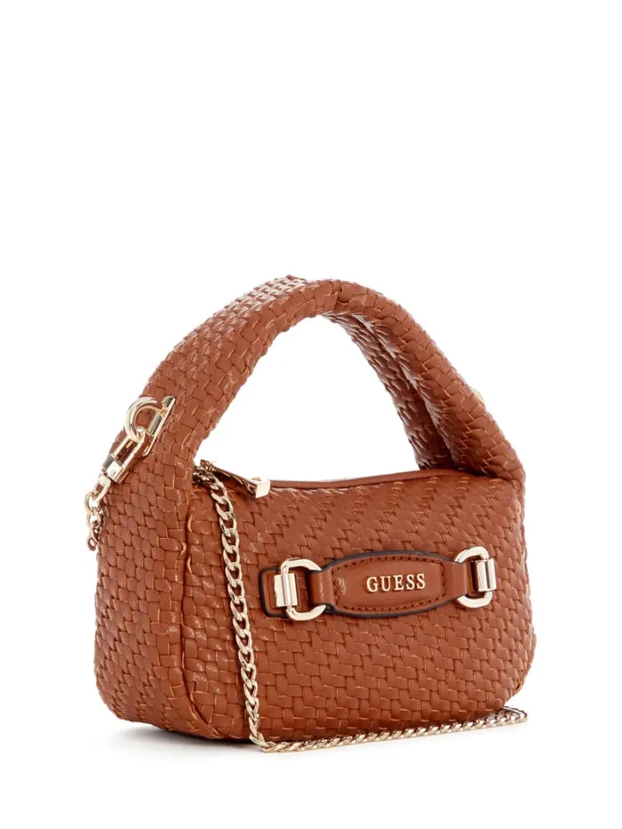 GUESS Handbags Francy Mini Hobo Purple 8211 Women