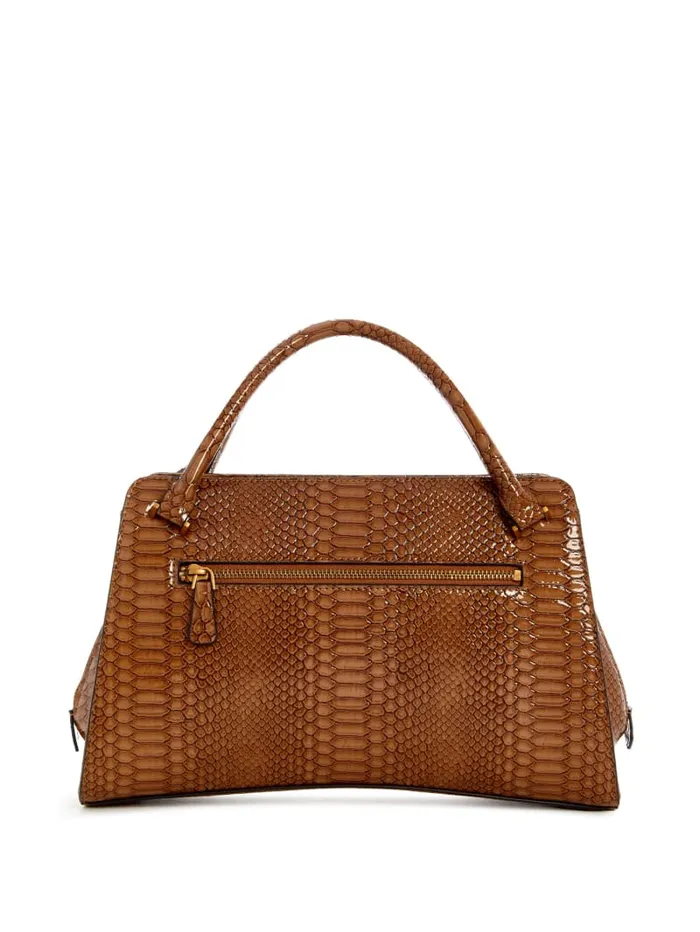 GUESS Handbags Georgina Girlfriend Satchel Blue 8211 Women