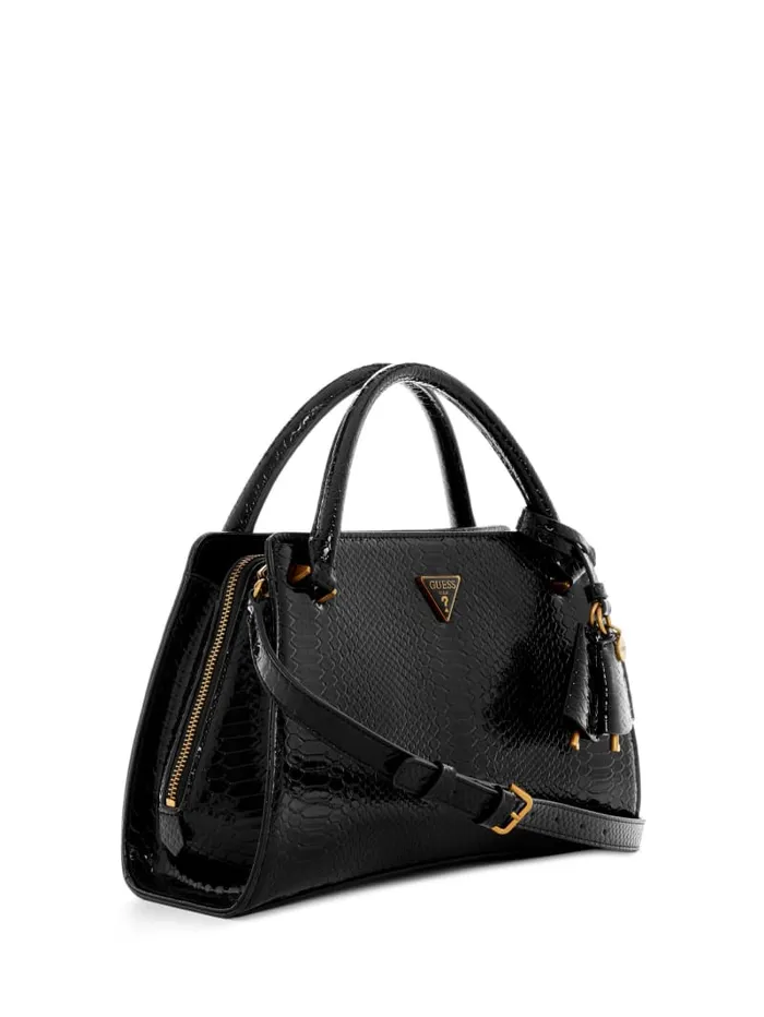 GUESS Handbags Georgina Girlfriend Satchel Blue 8211 Women
