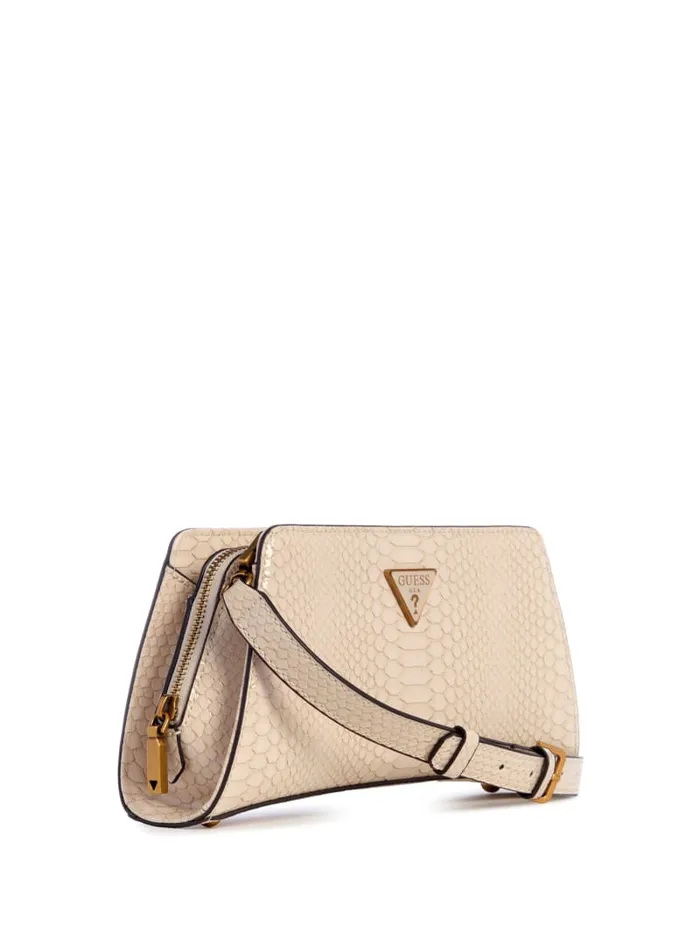 GUESS Handbags Georgina TopZip Crossbody Brown 8211 Women