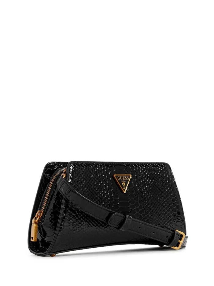 GUESS Handbags Georgina TopZip Crossbody Brown 8211 Women
