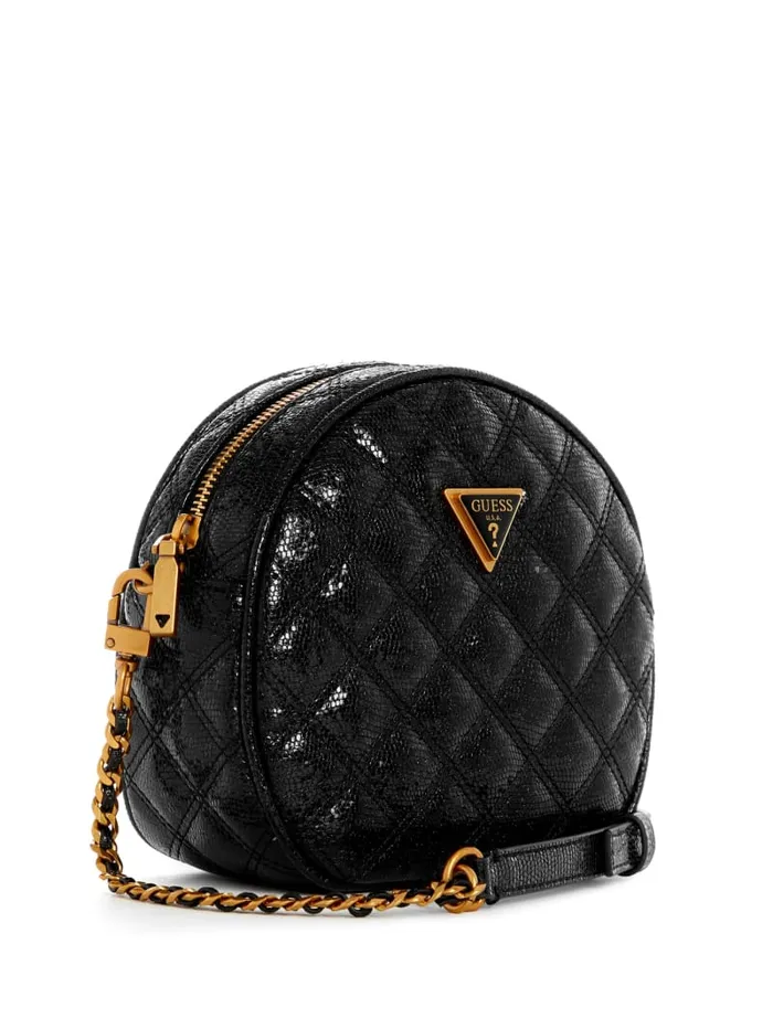 GUESS Handbags Giully Circle Bag Black 8211 Women