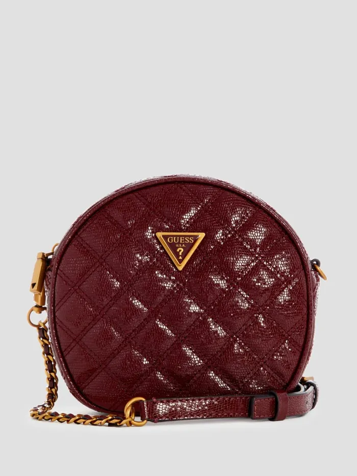 GUESS Handbags Giully Circle Bag Black 8211 Women