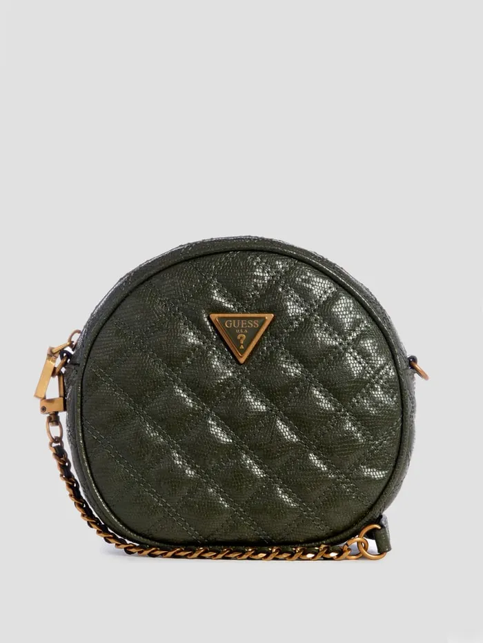 GUESS Handbags Giully Circle Bag Black 8211 Women