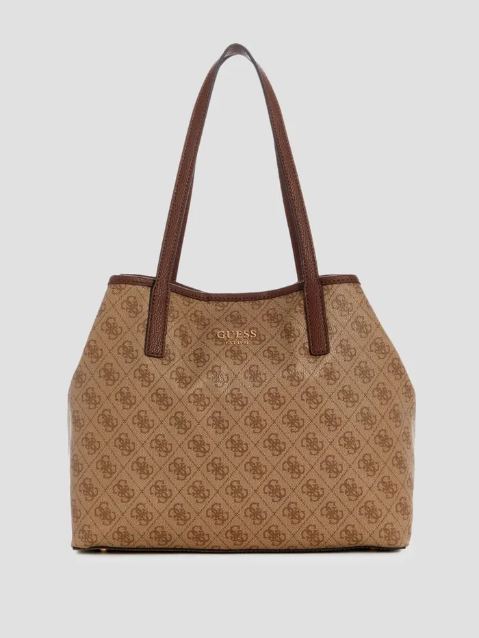 GUESS Handbags Vikky Large Tote Set Brown 8211 Women