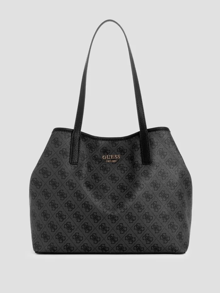 GUESS Handbags Vikky Large Tote Set Brown 8211 Women