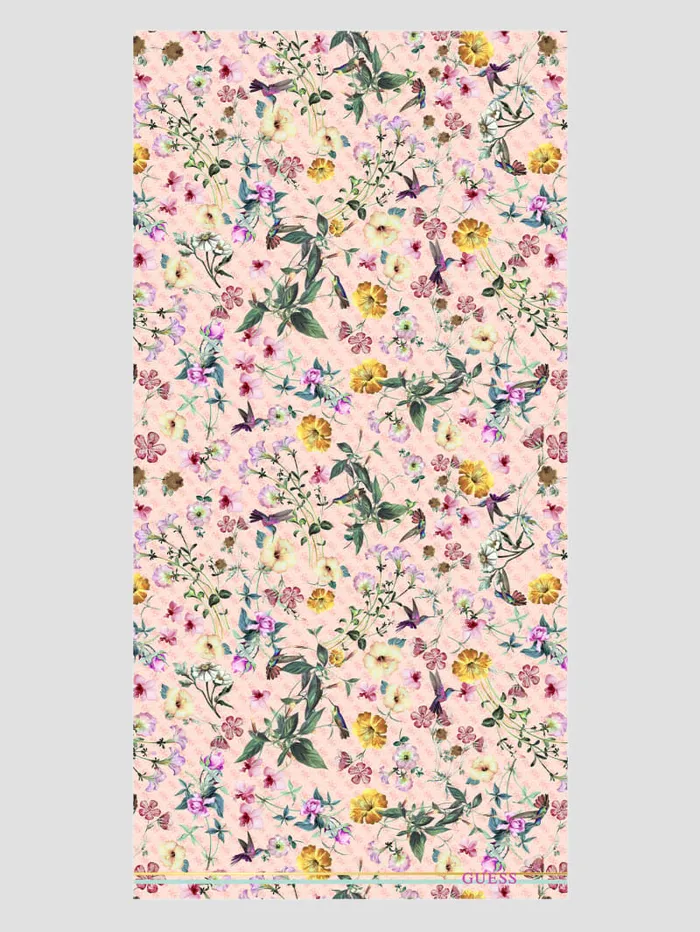 GUESS Hats and Scarves Jannessa Floral Scarf Pink 8211 Women