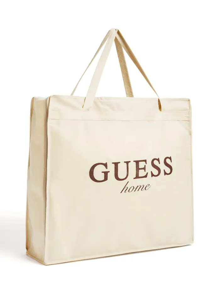 GUESS Home Helma FauxFur Pillow White 8211 Women