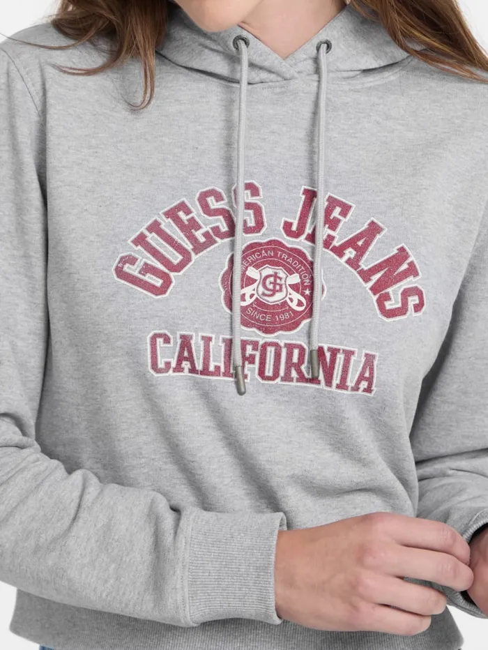 GUESS Hoodies and Sweaters Eco Hooded Sweatshirt Black 8211 Women
