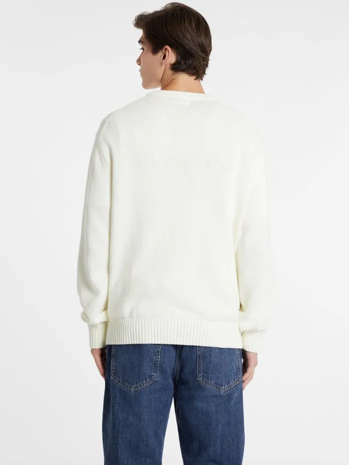 GUESS Hoodies and Sweaters Embroidered Logo Sweater Green 8211 Men