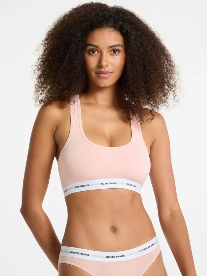 GUESS Intimates Eco Jeans Bralette Pink 8211 Women