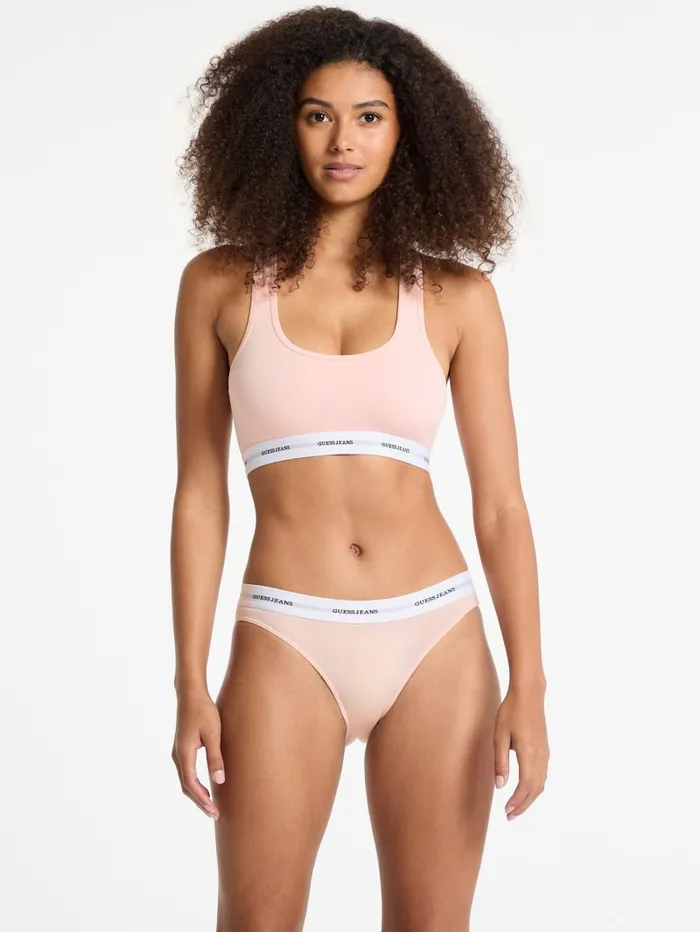 GUESS Intimates Eco Jeans Bralette Pink 8211 Women