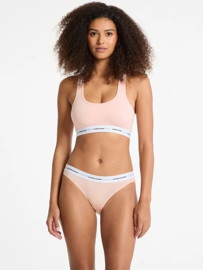 GUESS Intimates Eco Jeans Bralette Pink 8211 Women