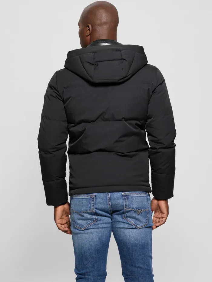 GUESS Jackets and Coats Eco Real Down Puffer Jacket White 8211 Men