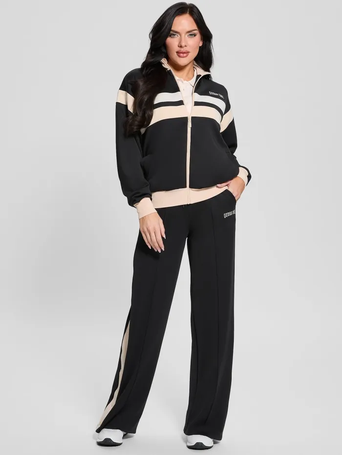 GUESS Jackets and Coats Eco Suzanne FullZip Sweatshirt Pink 8211 Women