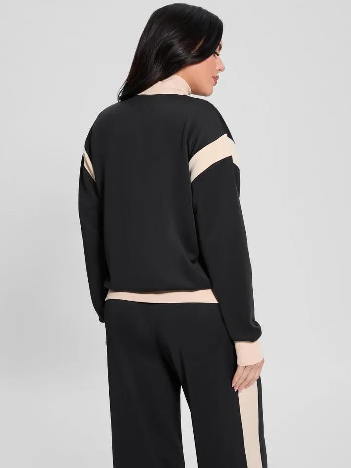 GUESS Jackets and Coats Eco Suzanne FullZip Sweatshirt Pink 8211 Women